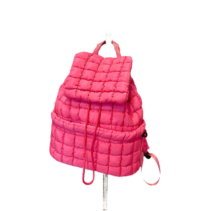 The Candy Color Quilted Women Backpack is a trendy and lightweight puffer bag made of soft nylon with padded shoulder straps. With multiple pockets and a drawstring flap closure, it’s ideal for work, college, and travel, combining style and functionality.